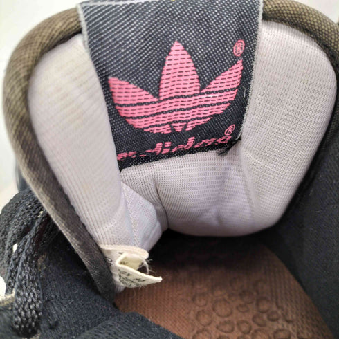 アディダス adidas 80S CASSIS カシス 総柄 キャンバス ハイカット スニーカー レディース US:6.5